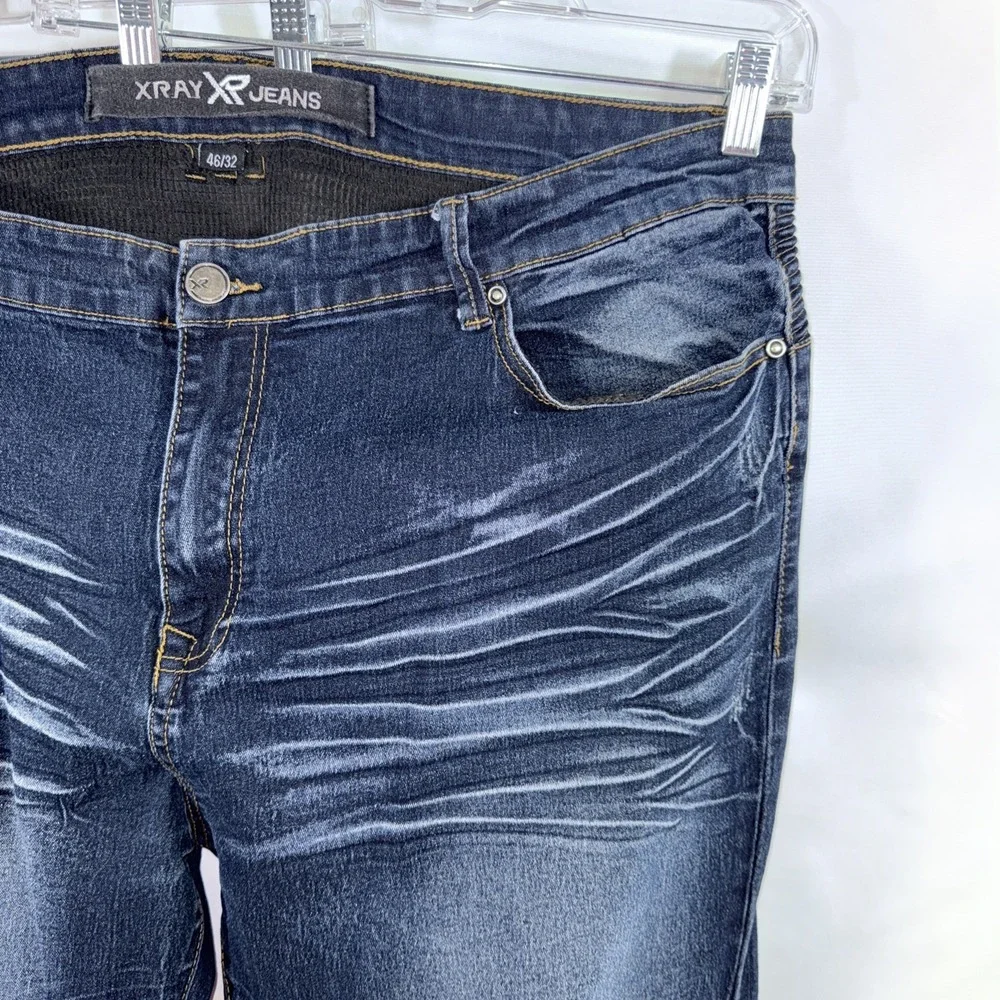 Men's Xray Jeans Stretch Size 46/32‎ Stone Wash Straight Leg